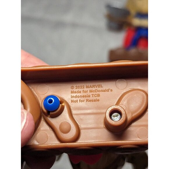 LOT of 4 McDonalds THOR Love, Eternals The a, Nebula Toys Happy Meal 2022Marvel - Picture 7 of 11